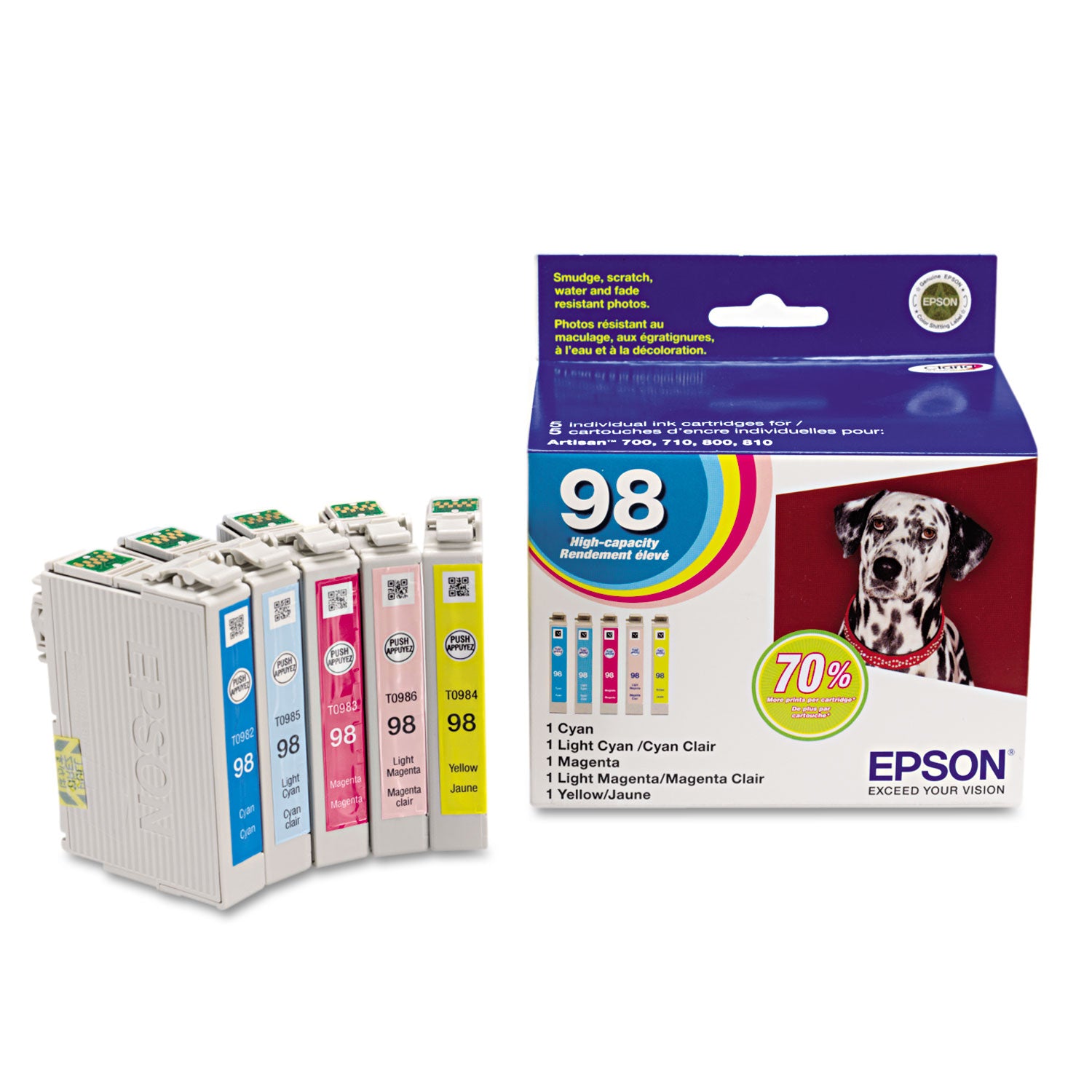 t098920-s-99-claria-high-yield-ink-450-page-yield-cyan-light-cyan-light-magenta-magenta-yellow_epst098920s - 3
