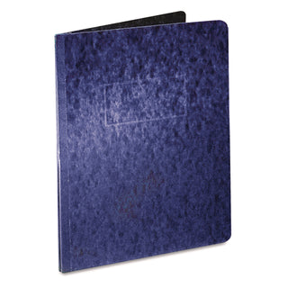 Heavyweight PressGuard and Pressboard Report Cover w/ Reinforced Side Hinge, 2-Prong Fastener, 3" Cap, 8.5 x 11, Dark Blue