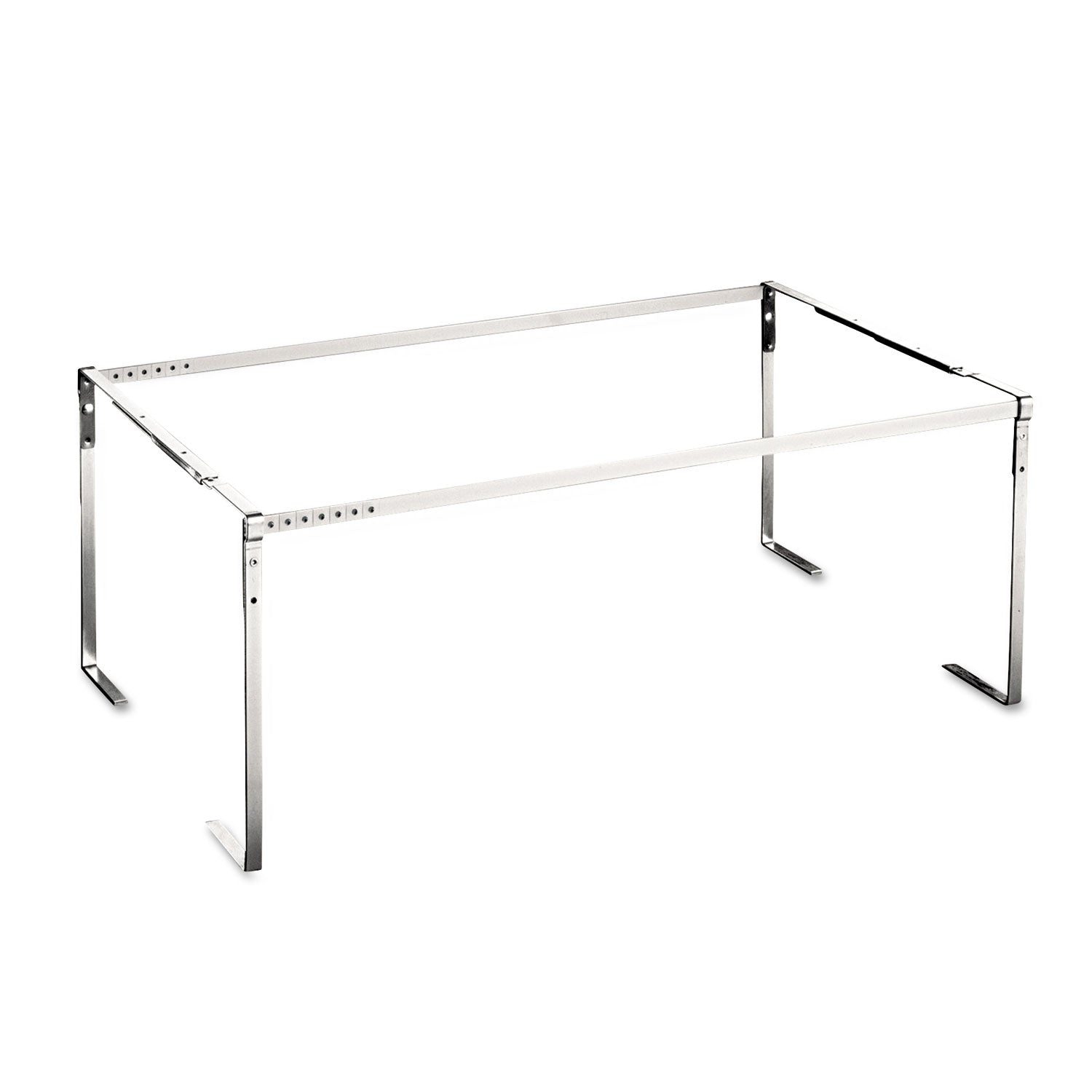 Hanging Folder Frame, Legal/Letter Size, 27" Long, Gray - 