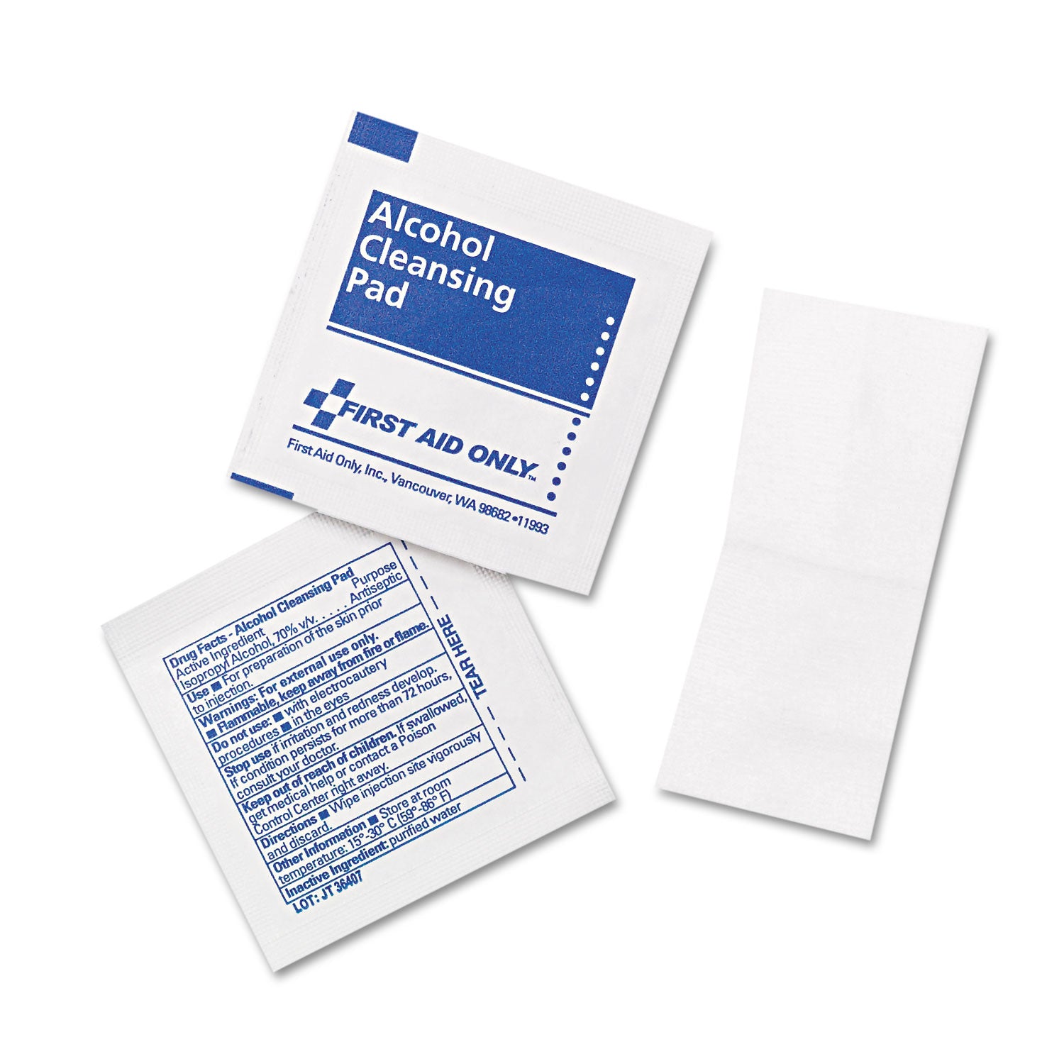 SmartCompliance Alcohol Cleansing Pads, 20/Box - 