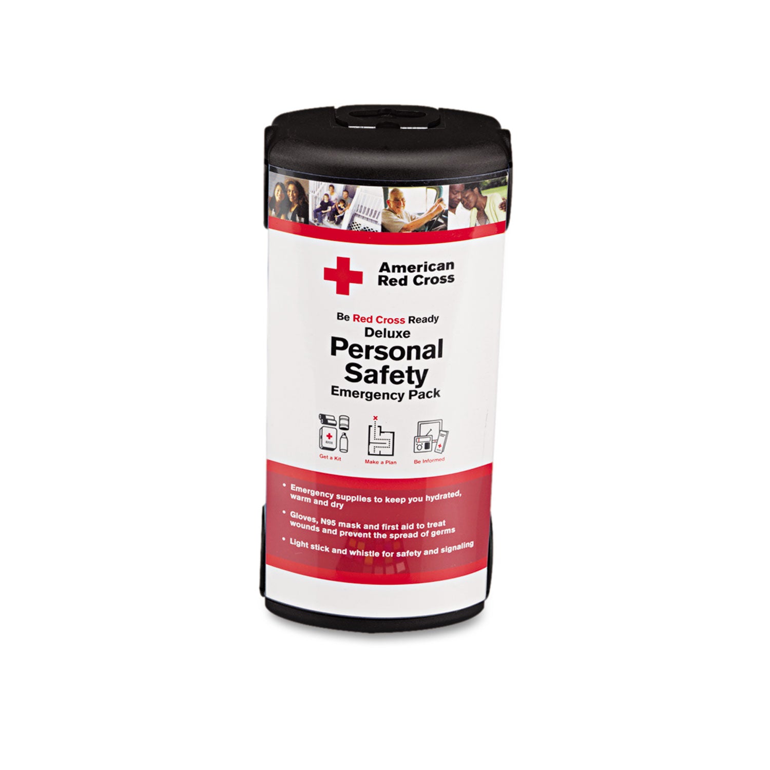 Deluxe Personal Safety Emergency Pack, 31 Pieces, 3.88 x 2.88 x 8.25 - 