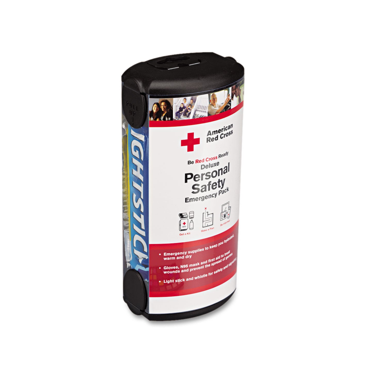 Deluxe Personal Safety Emergency Pack, 31 Pieces, 3.88 x 2.88 x 8.25