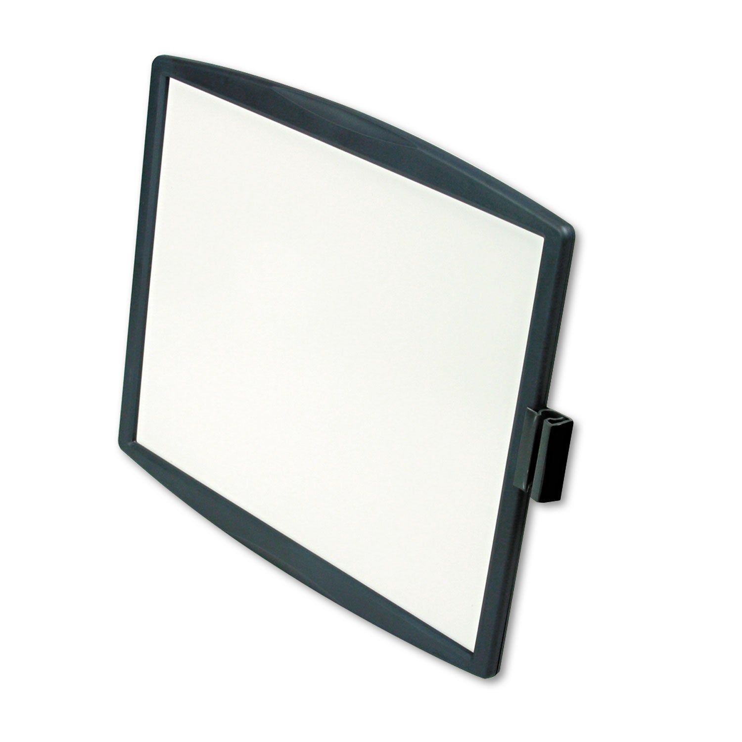Partition Additions Dry Erase Board, 15.38 x 13.25, White Surface, Dark Graphite HPS Frame - 