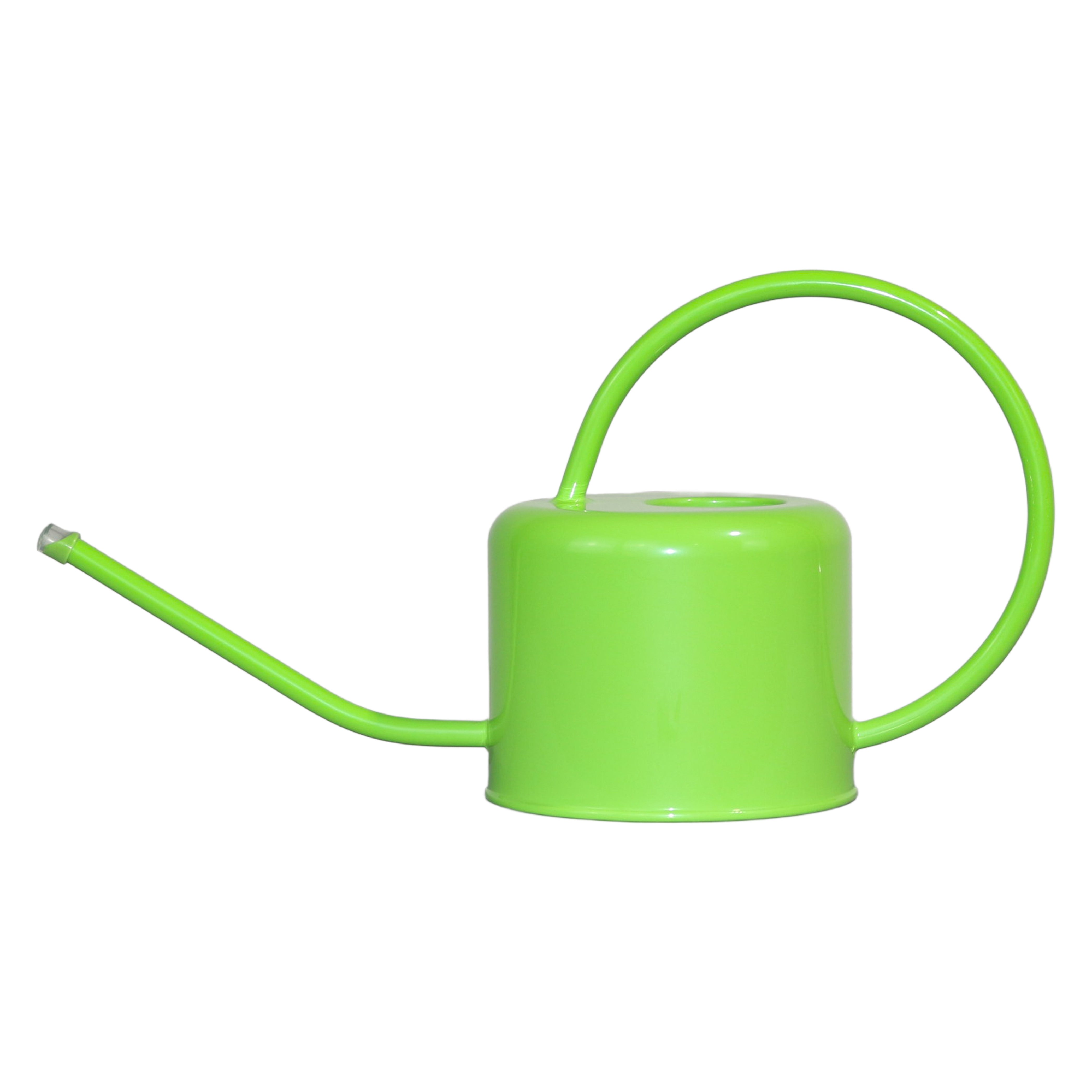 40 oz Green Metal Watering Can with Long Spout