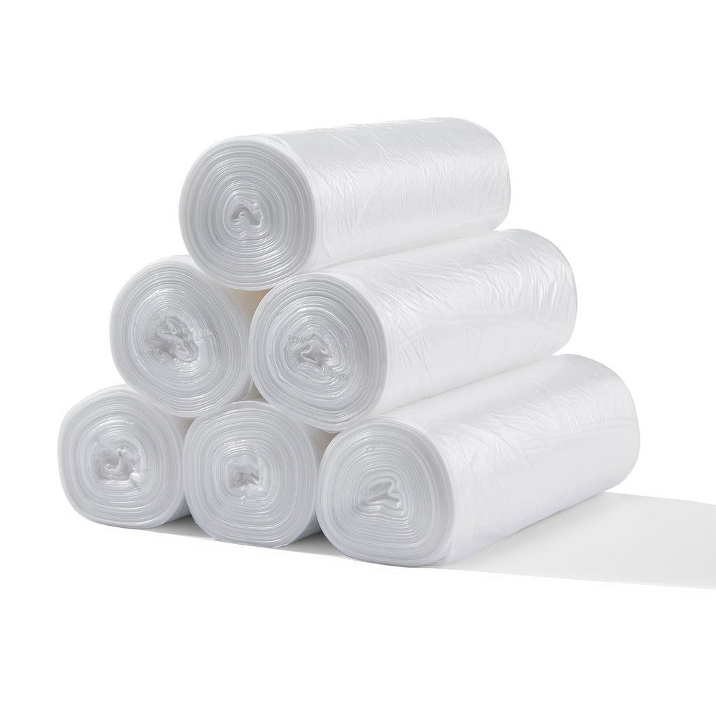 40" x 48", 45 Gal, 10 Mic, Clear High-Density Can Liners, 250/Case