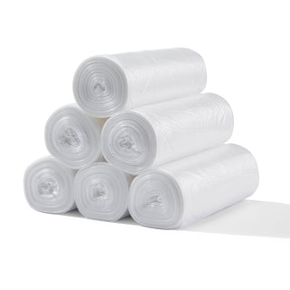 40" x 48", 45 Gal, 10 Mic, Clear High-Density Can Liners, 250/Case