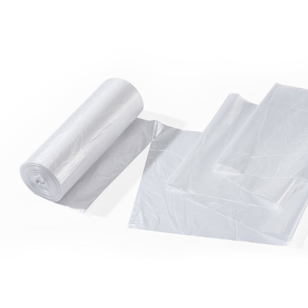 40" x 48", 45 Gal, 10 Mic, Clear High-Density Can Liners, 250/Case