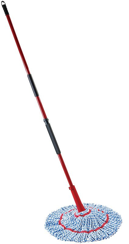 O-Cedar MicroTwist MAX Microfiber Mop - MicroFiber Head - Absorbent, Reusable, Machine Washable, Easy to Use, Comfortable Grip, Refillable - 1 Each - Multi