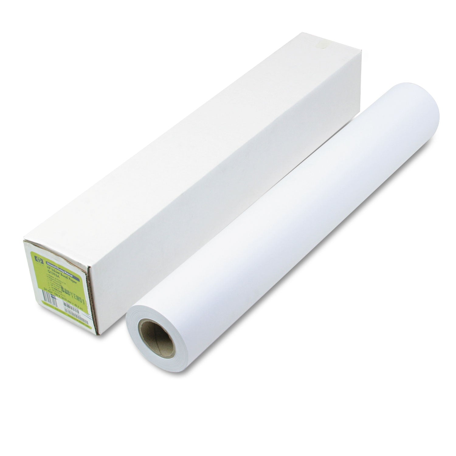 DesignJet Large Format Paper for Inkjet Prints, 4.2 mil, 24" x 150 ft, White - 