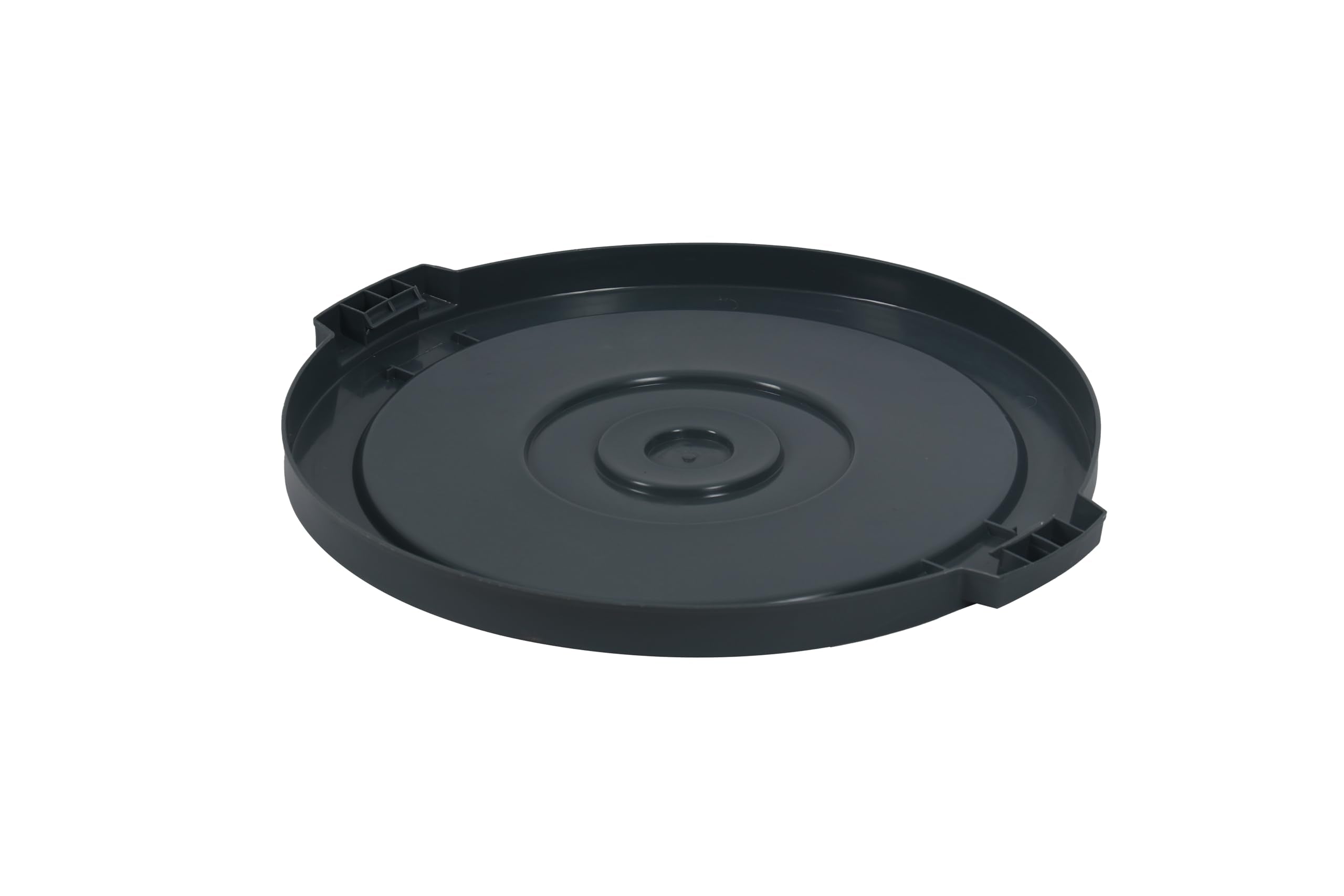 Lid for 32 Gal Round Trash Can, Gray