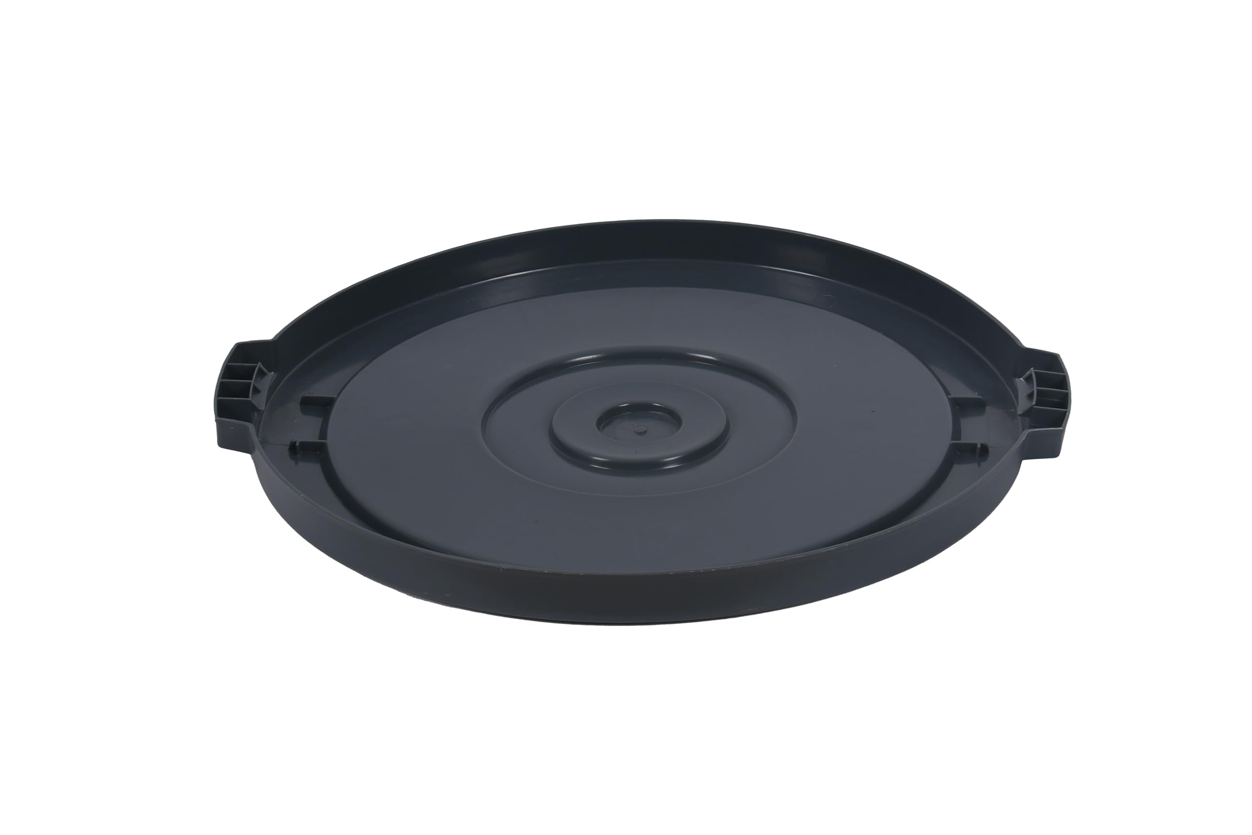 Lid for 32 Gal Round Trash Can, Gray