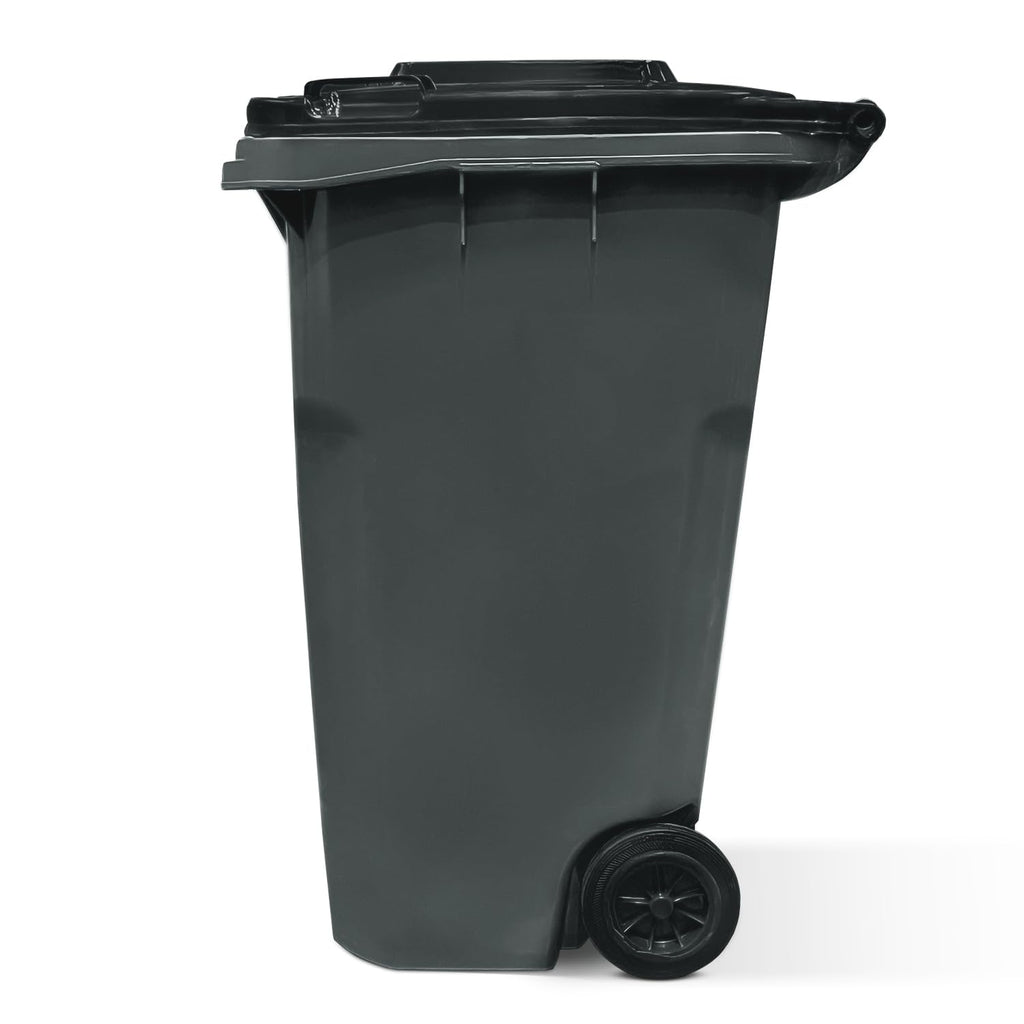 65 Gal Gray Rollout Container