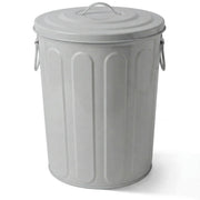 5 Gallon Metal Trash Can with Lid | Rust-Resistant
