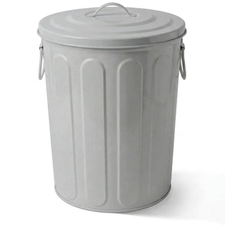 plexon-5-gallon-small-metal-trash-can-with-lid-outdoor-galvanized-steel-bucket-with-lid-5-gal-storage-can-for-dog-food-bird-seed-storage-container-rodent-pet-proof-gray