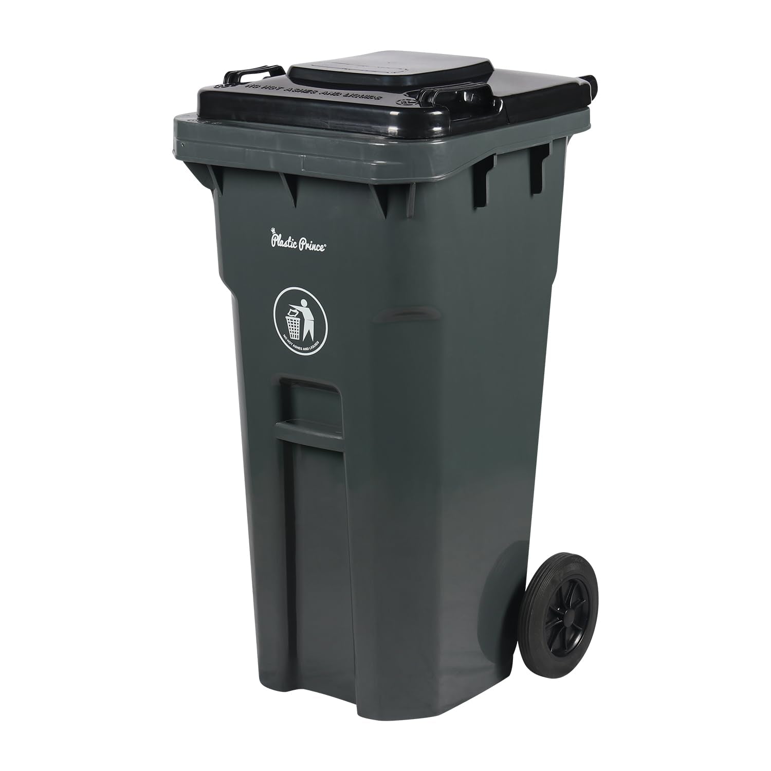 32 Gal Gray Rollout Container