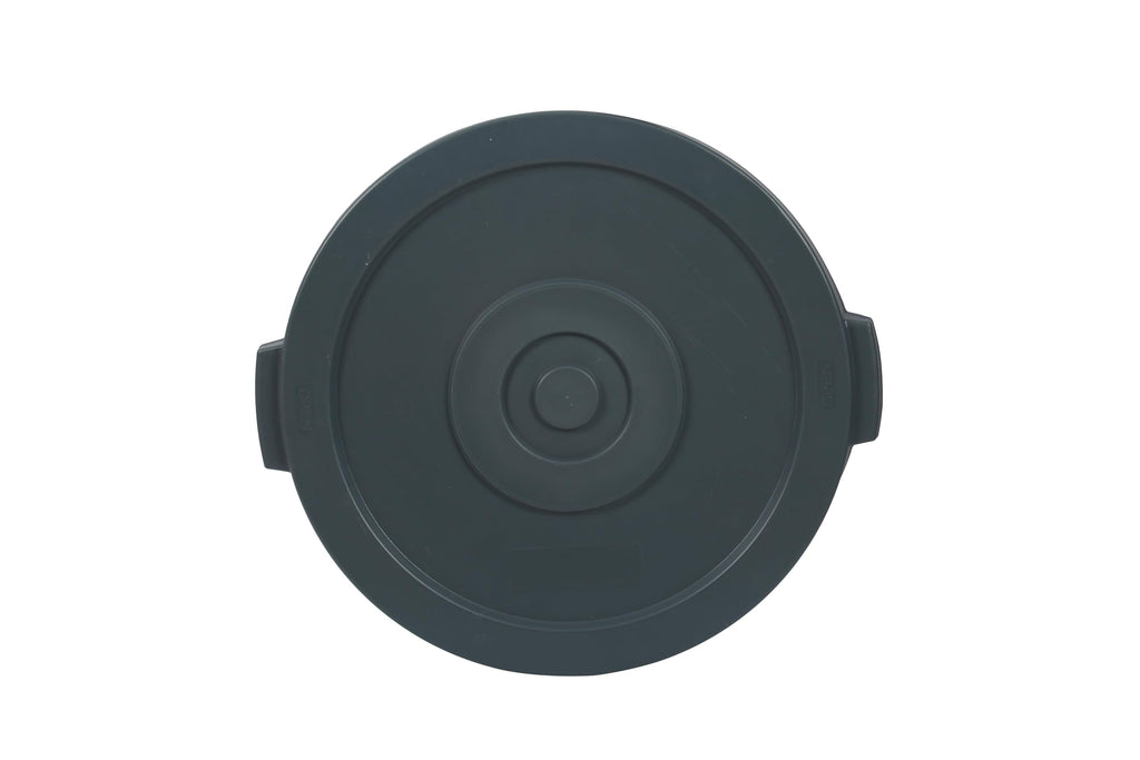 Lid for 32-Gallon Round Trash Can, Gray - 1