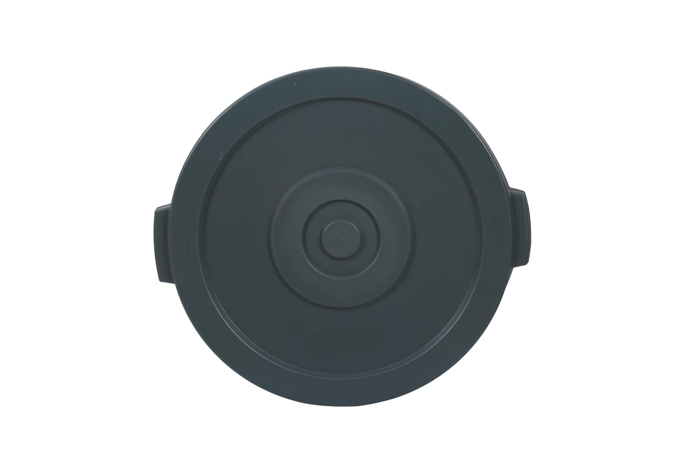 Lid for 32-Gallon Round Trash Can, Gray - 1