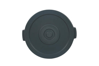Lid for 32-Gallon Round Trash Can, Gray - 1