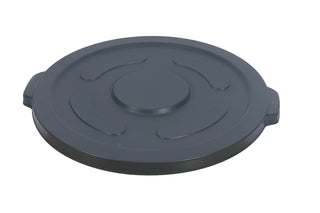 Lid for 55 Gal Round Trash Can, Gray