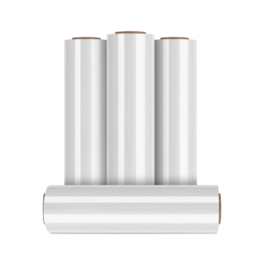 1000' x 18" Clear 70-Gauge Pallet Stretch Wrap, 4 Rolls/Case