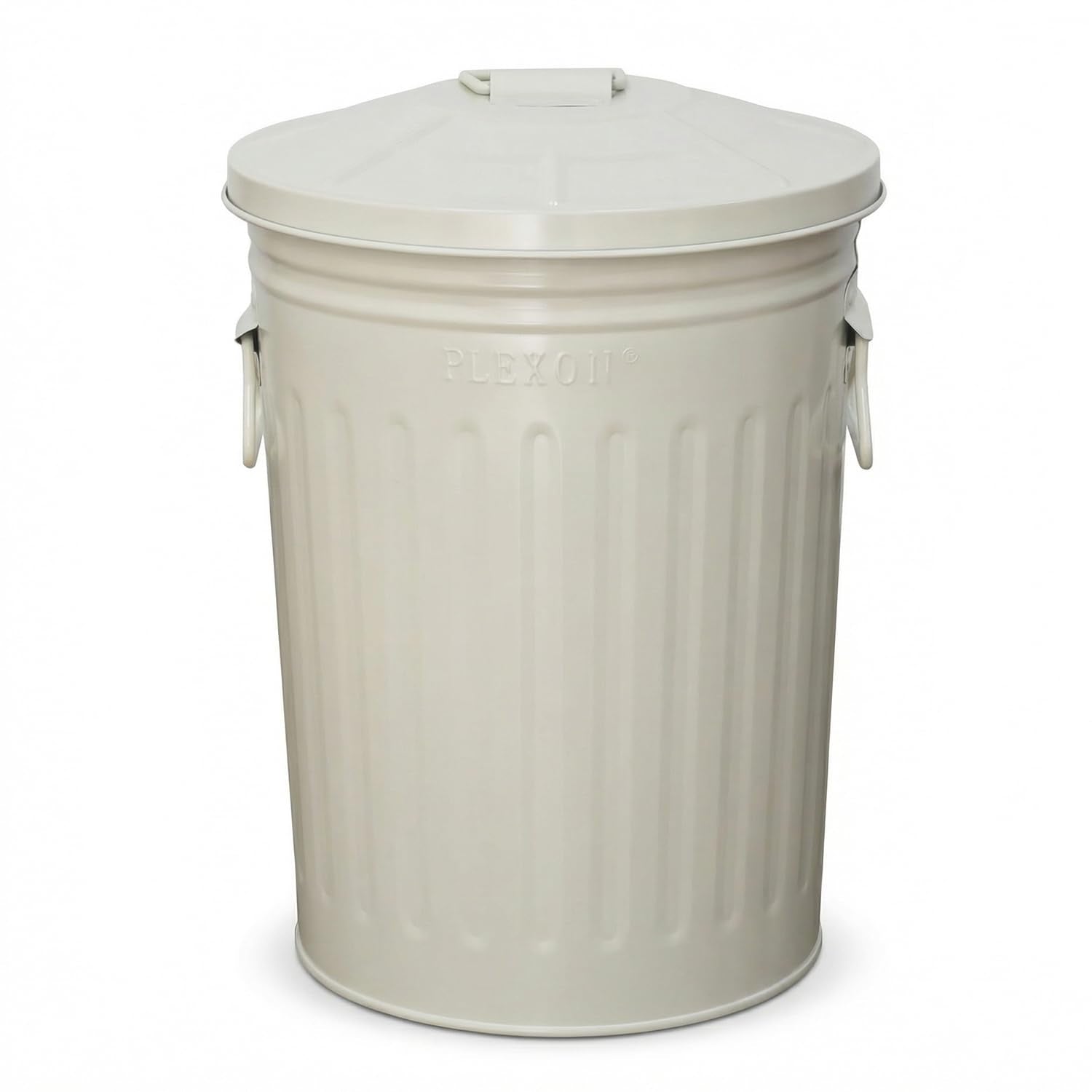 plexon-2-gallon-small-metal-trash-can-with-lid-bathroom-garbage-can-with-lid-bathroom-trash-can-for-bedroom-office-kitchen-indoor-waste-basket-round-powder-coated-beige-bucket
