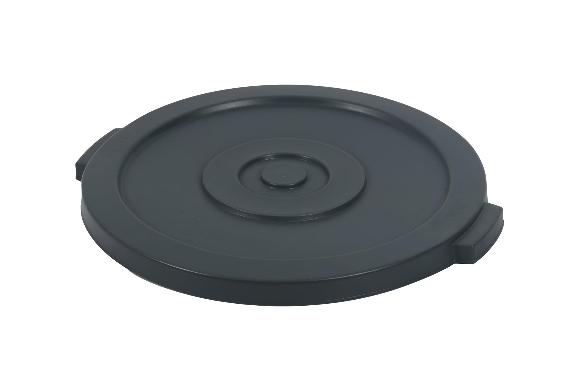 Gray Lid for 20 Gal Round Trash Can