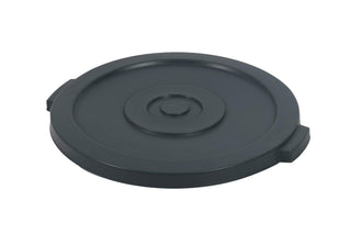 Gray Lid for 20 Gal Round Trash Can