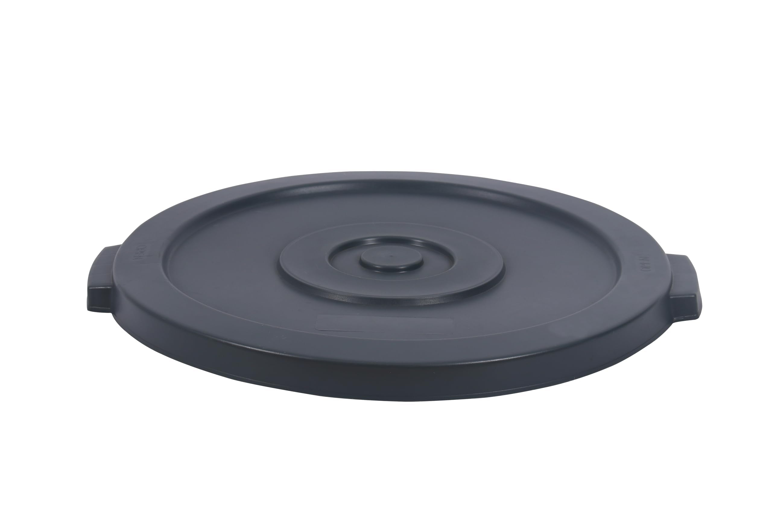 Lid for 44-Gallon Round Trash Can, Gray - 1