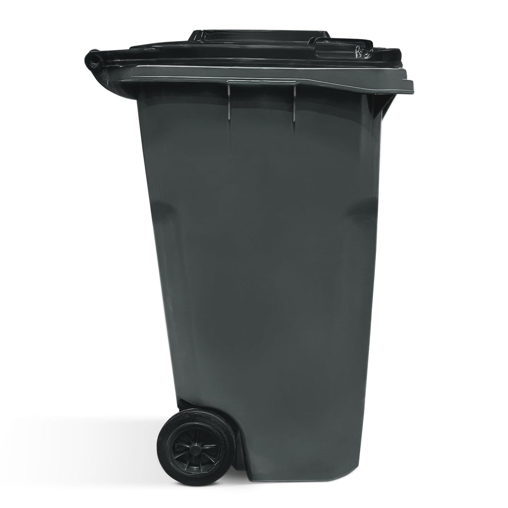 65 Gal Gray Rollout Container