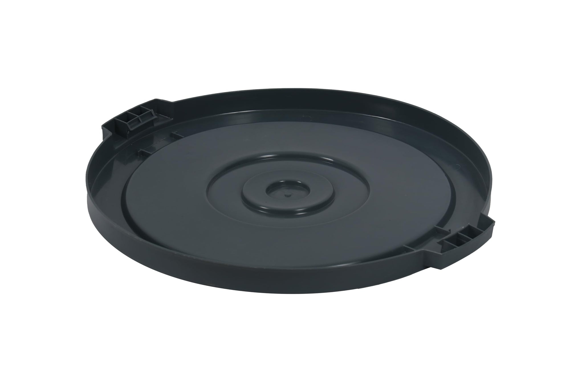 Gray Lid for 20 Gal Round Trash Can