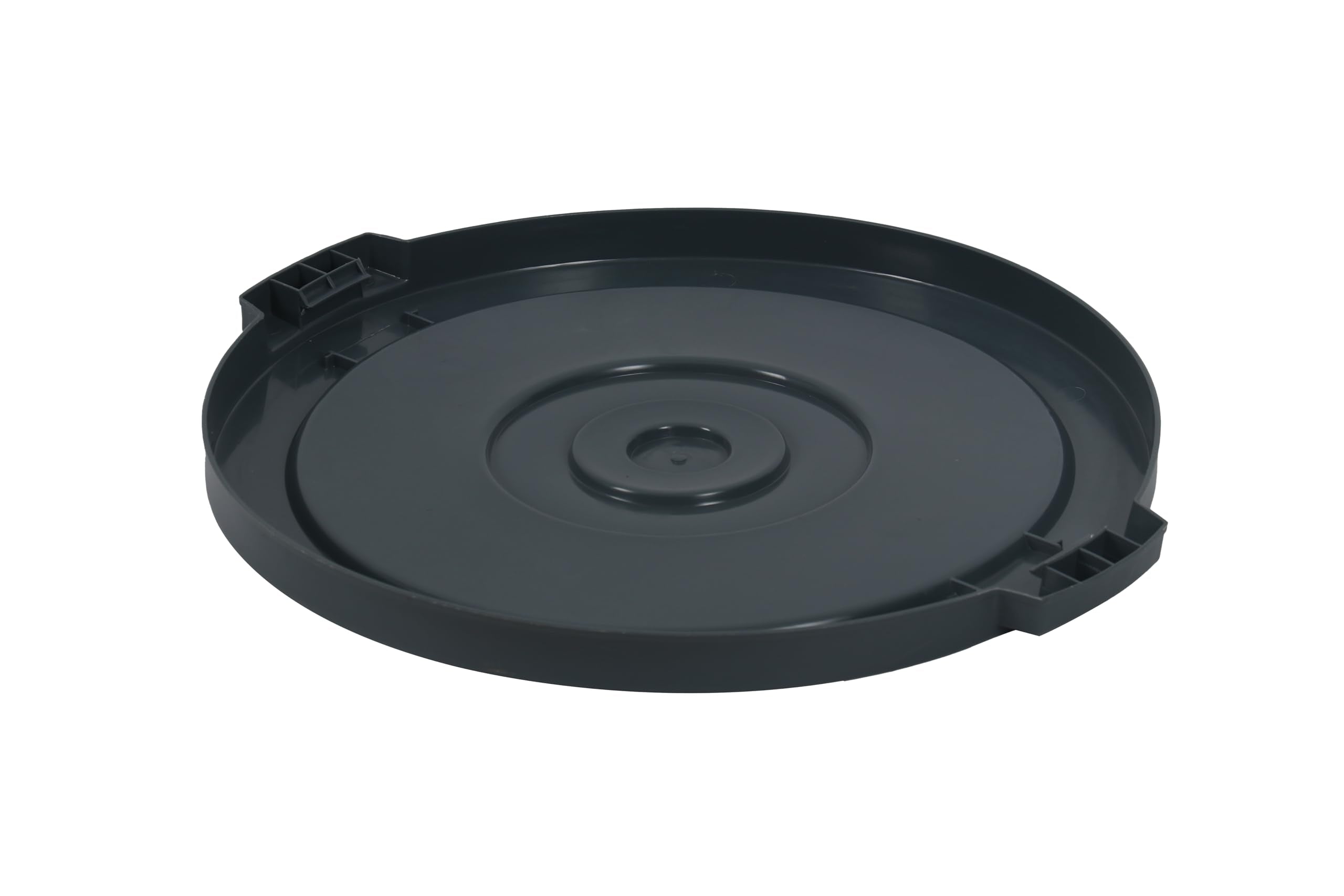 Gray Lid for 20 Gal Round Trash Can