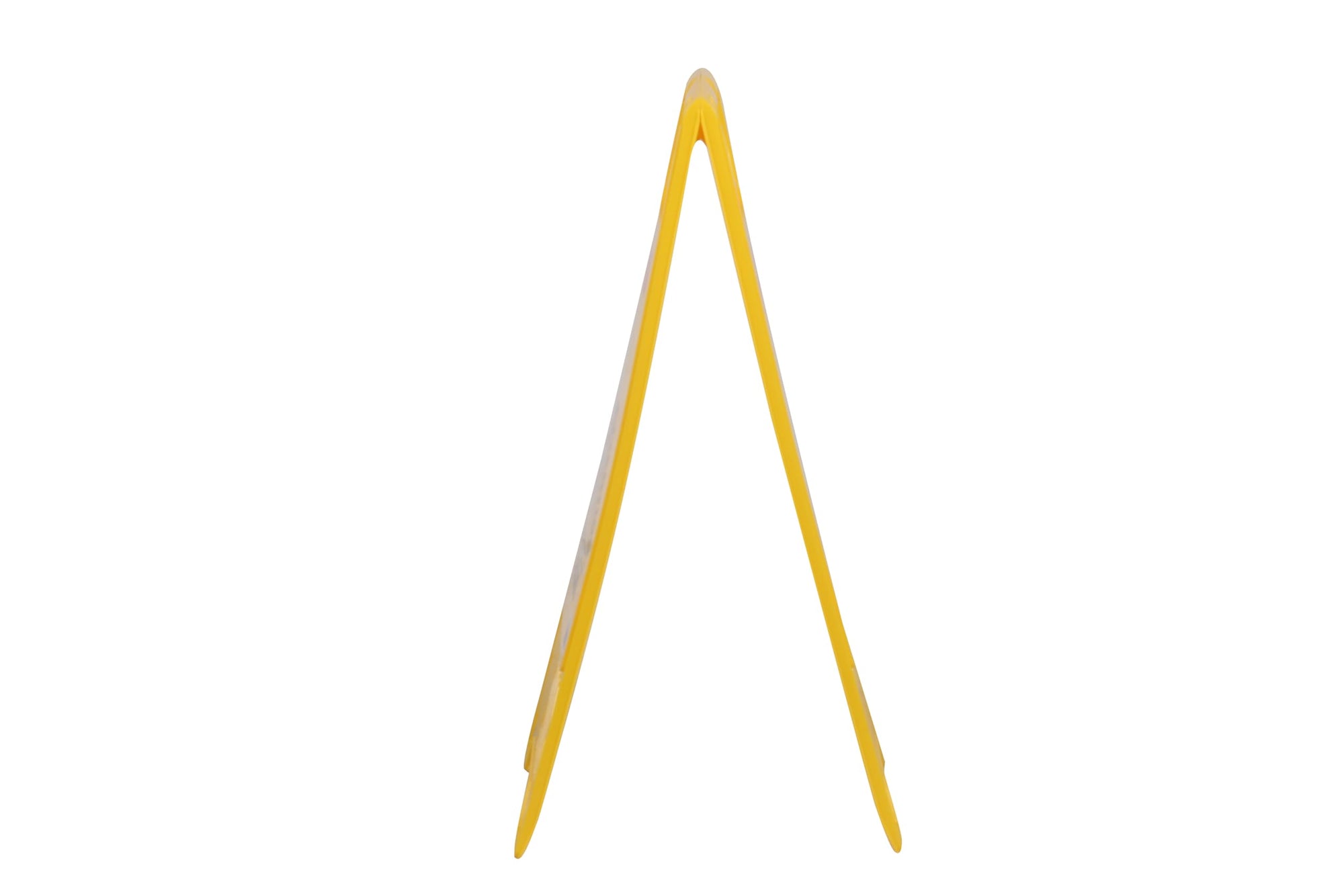 Caution "Wet Floor" Sign, Bright Yellow Heavy-Duty, Slippery When Wet A-Frame Sign