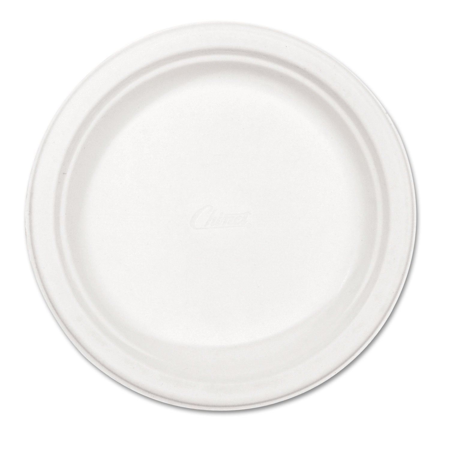 Paper Dinnerware, Plate, 8.75" dia, White, 500/Carton - 