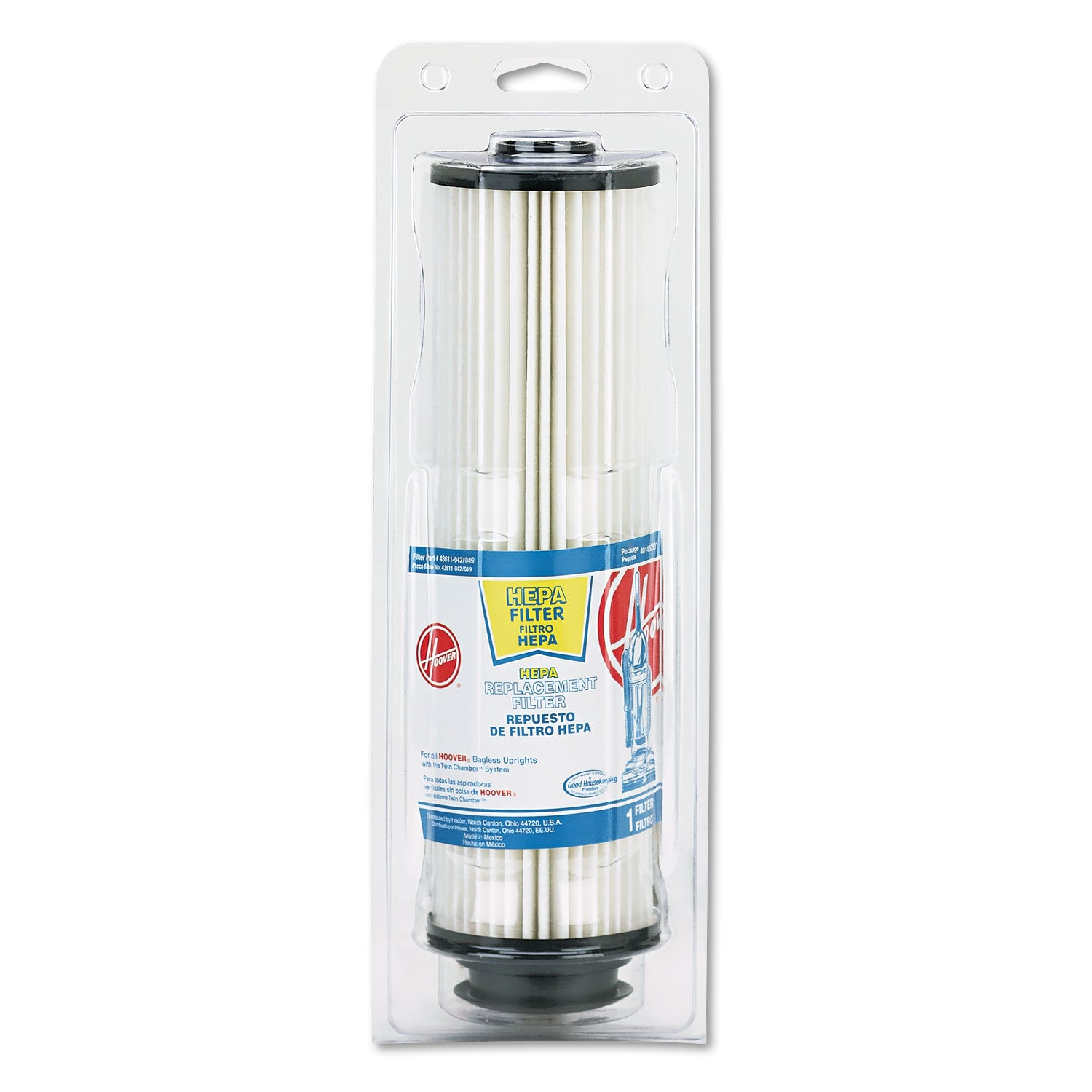Hush Vacuum Replacement HEPA Filter - 