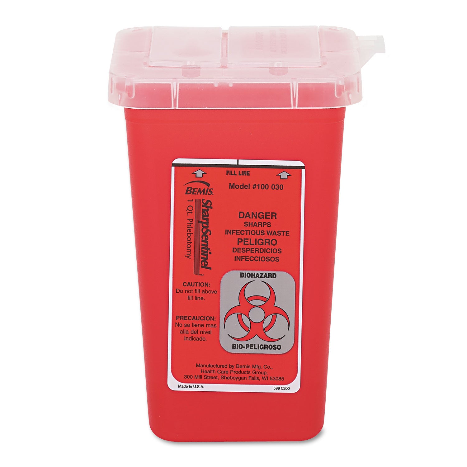1-quart-sharps-container-plastic-red_imp7350 - 1