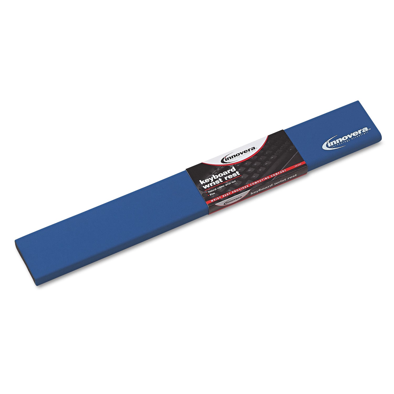 Keyboard Wrist Rest, 19.25 x 2.5, Blue - 