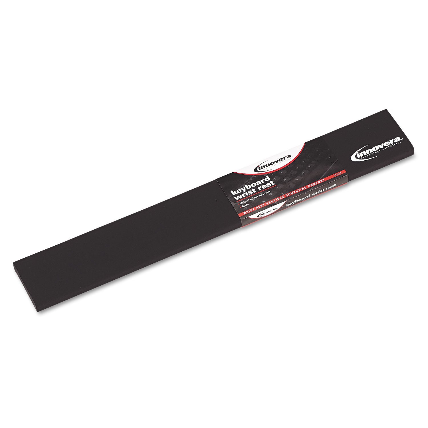 Keyboard Wrist Rest, 19.25 x 2.5, Black - 