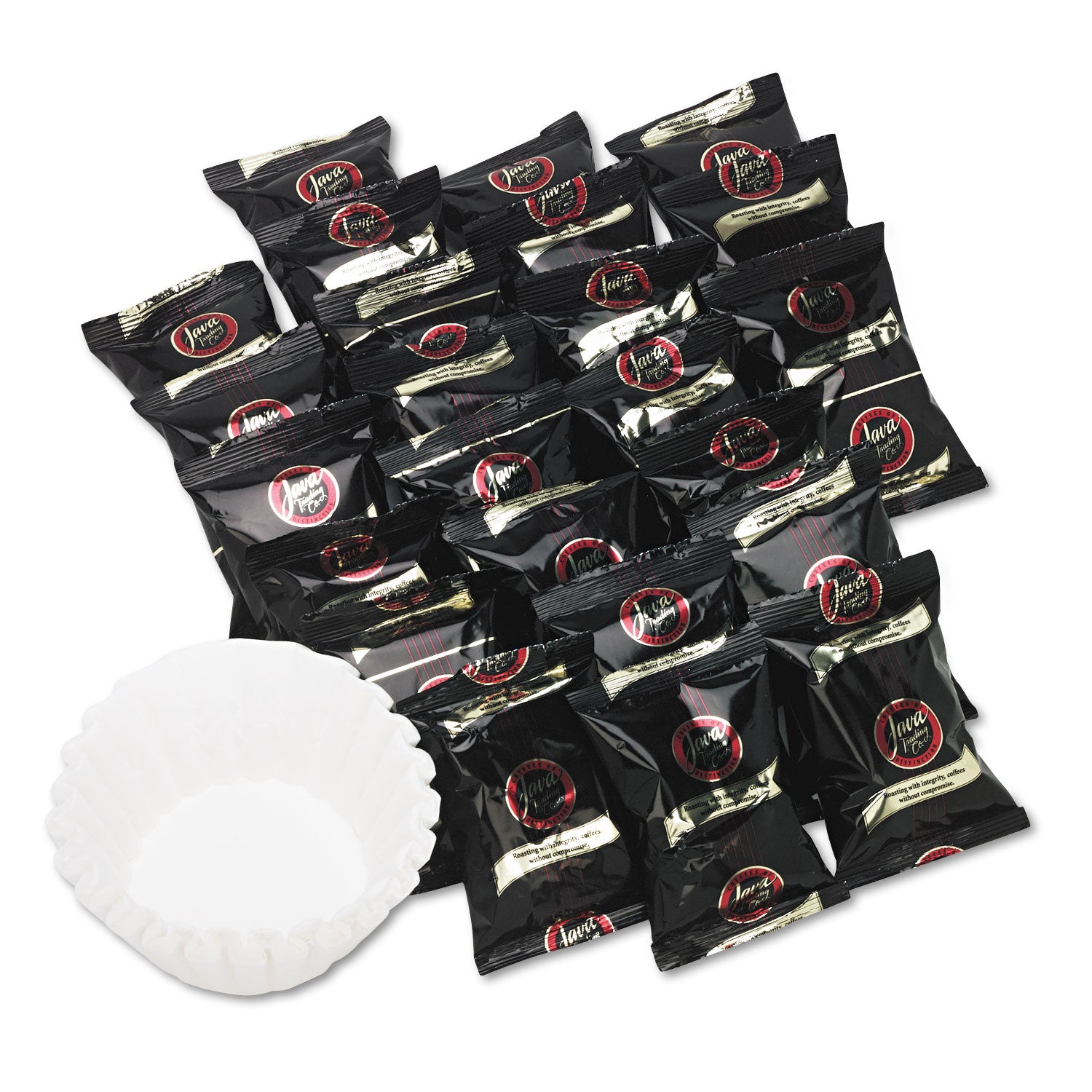 Coffee Portion Packs, 1.5oz Packs, Hazelnut Creme, 24/Carton - 