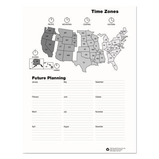 Recycled Professional Weekly Planner, 15-Minute Appts, 11 x 8.5, Black Wirebound Soft Cover, 12-Month (Aug-July): 2023-2024 - 