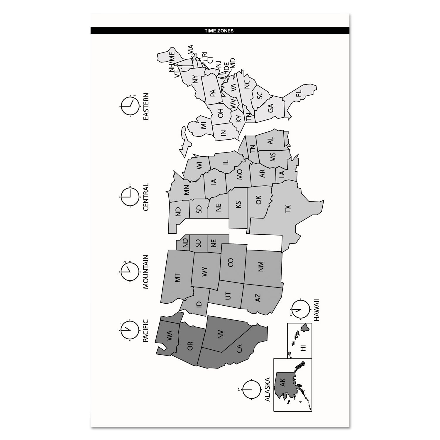 Recycled Weekly Appointment Book, 8 x 5, Black Cover, 12-Month (Jan to Dec): 2024 - 