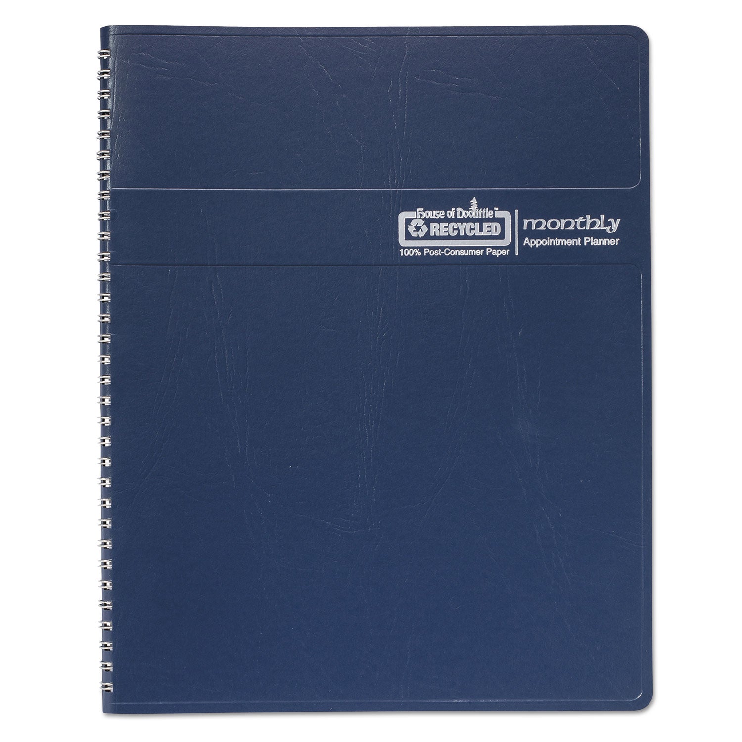 14-Month Recycled Ruled Monthly Planner, 11 x 8.5, Blue Cover, 14-Month (Dec to Jan): 2023 to 2025 - 