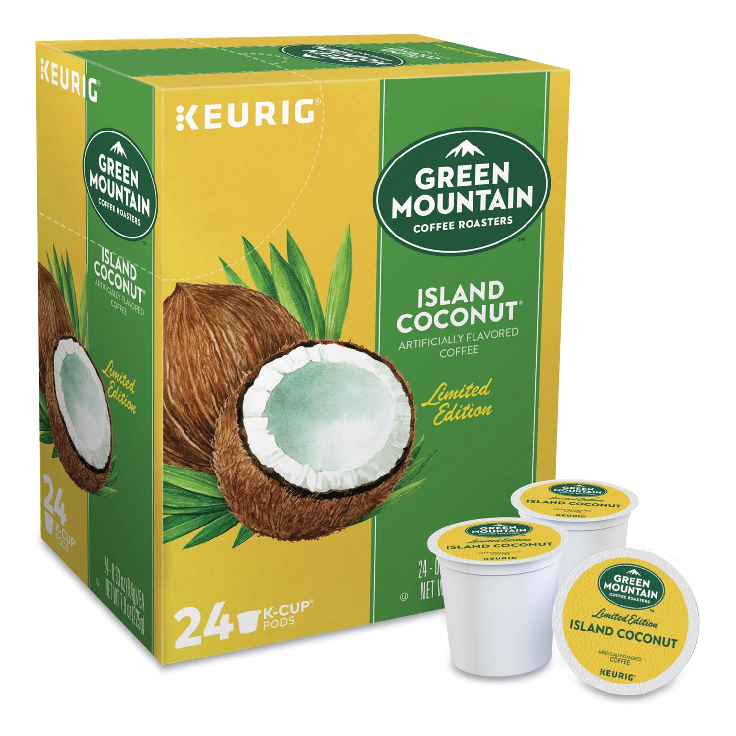 Green Mountain Coffee Roasters K-Cup Island Coconut Coffee - 2