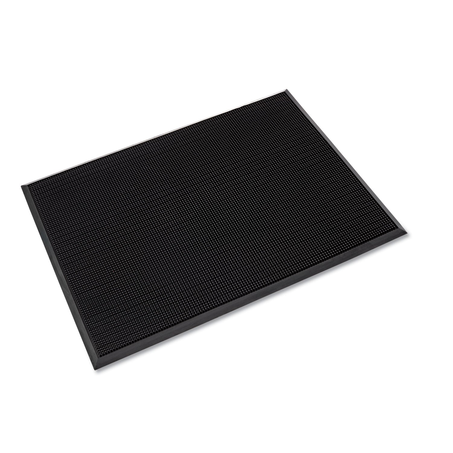Mat-A-Dor Entrance/Antifatigue Mat, Rubber, 36 x 72, Black - 1