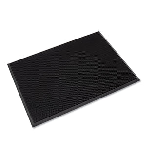 Mat-A-Dor Entrance/Antifatigue Mat, Rubber, 36 x 72, Black - 1