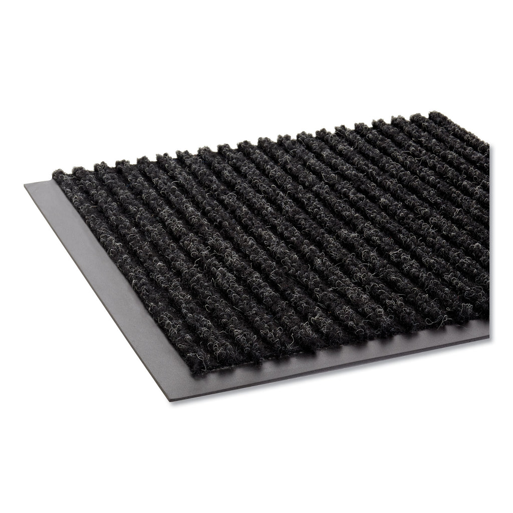 Needle-Rib Wiper/Scraper Mat, Polypropylene, 48 x 72, Charcoal - 