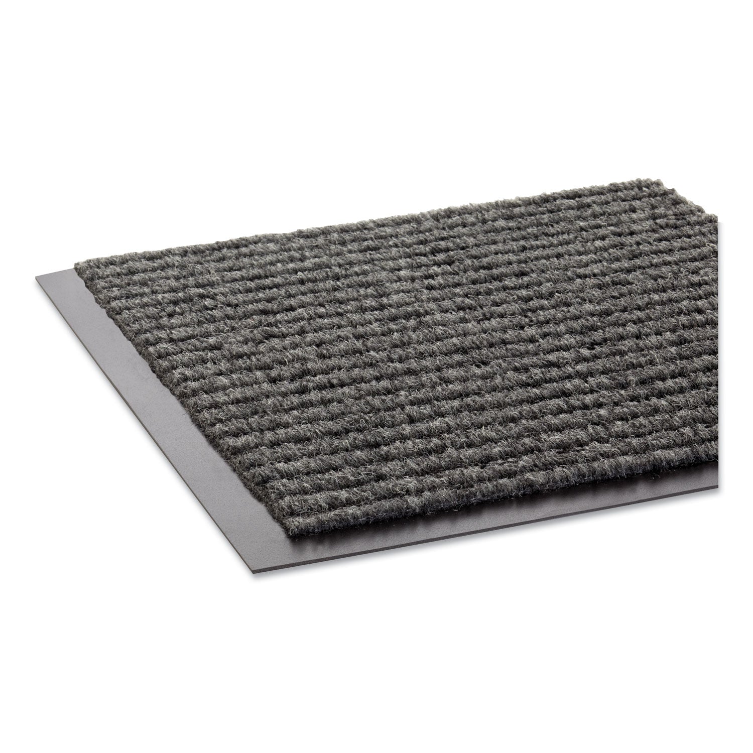 Needle Rib Wipe and Scrape Mat, Polypropylene, 36 x 60, Gray - 