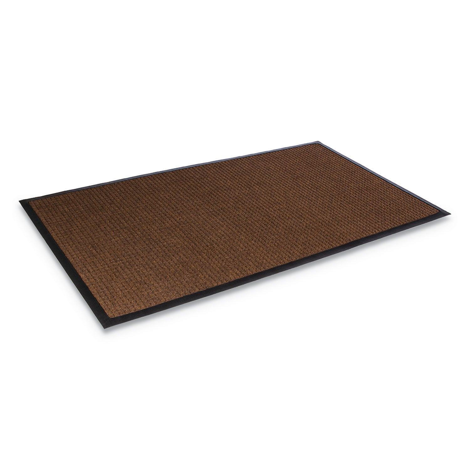 Super-Soaker Wiper Mat with Gripper Bottom, Polypropylene, 36 x 120, Dark Brown - 