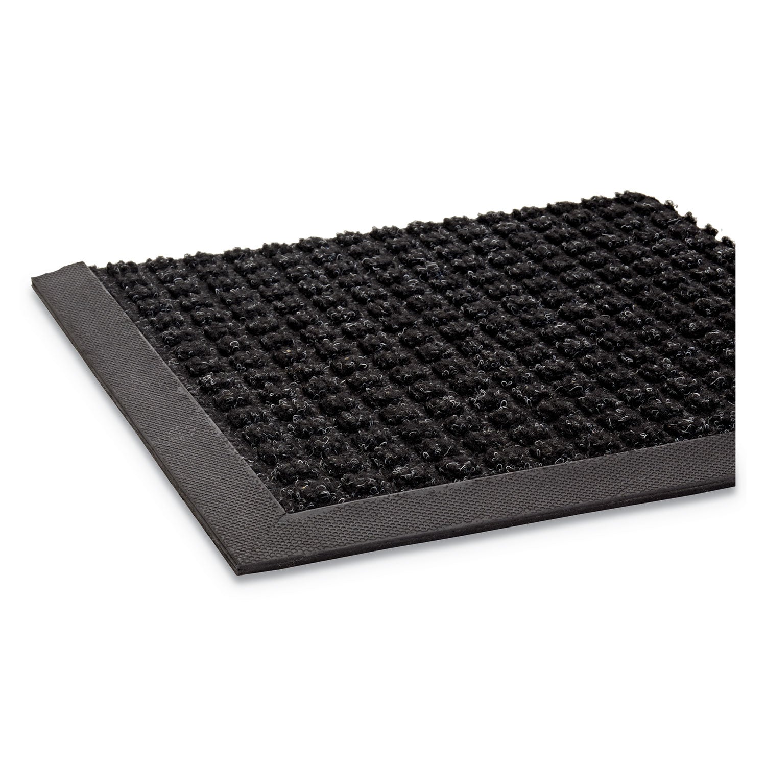 Super-Soaker Wiper Mat with Gripper Bottom, Polypropylene, 46 x 72, Charcoal - 