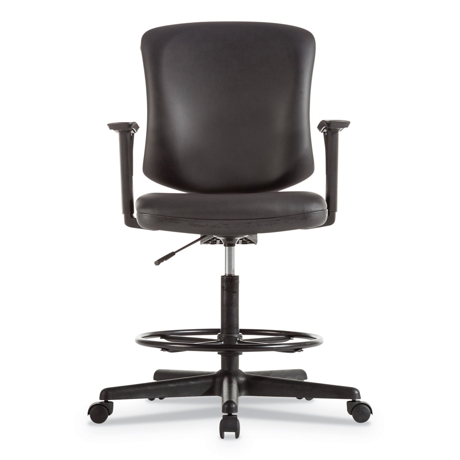 alera-everyday-task-stool-bonded-leather-seat-back-supports-up-to-275-lb-209-to-296-seat-height-black_alete4619 - 2