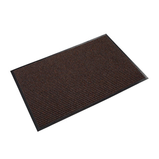 Needle Rib Wipe and Scrape Mat, Polypropylene, 36 x 60, Brown - 1